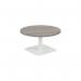 Jemini Origin 800mm Low Table Grey OakWhite KF800191 KF800191