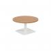 Jemini Origin 800mm Low Table Nova OakWhite KF800192 KF800192