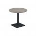 Jemini Origin 800mm Mid Table Grey OakBlack KF800202 KF800202