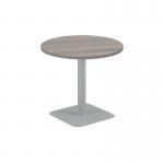 Jemini Origin 800mm Mid Table Grey OakSilver KF800212 KF800212