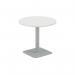 Jemini Origin 800mm Mid Table WhiteSilver KF800214 KF800214