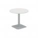 Jemini Origin 800mm Mid Table WhiteSilver KF800214 KF800214