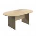 Serrion Wooden Boardroom Table 1800x1000x730mm Oak KF800264 KF800264