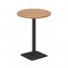 Jemini Origin 800mm High Table Nova OakBlack KF800355 KF800355