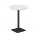 Jemini Origin 800mm High Table WhiteBlack KF800365 KF800365