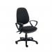 Two Lever Sheaf Operator Chair Black with Fixed Arms KF800371 KF800371