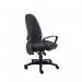 Two Lever Sheaf Operator Chair Charcoal with Fixed Arms KF800373 KF800373
