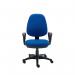 Two Lever Sheaf Operator Chair Royal Blue with Fixed Arms KF800375 KF800375