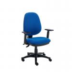 Two Lever Sheaf Operator Chair Royal Blue with Adjustable Arms KF800376 KF800376