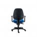 Two Lever Sheaf Operator Chair Royal Blue with Adjustable Arms KF800376 KF800376