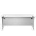 Jemini Single Rectangular Desk 1800x600x730mm White/White KF800856 KF800856