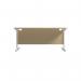 Jemini Single Rectangular Desk 1800x800x730mm MapleWhite KF801465 KF801465