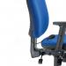 First Arista Aire High Back Ergonomic Operator Chair 675x580x1035-1230mm Blue KF80327 KF80327