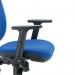 First Arista Aire High Back Ergonomic Operator Chair 675x580x1035-1230mm Blue KF80327 KF80327