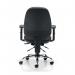 First Arista Aire High Back Ergonomic Operator Chair 675x580x1035-1230mm Black KF80331 KF80331