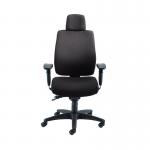 Avior Elbrus High Back Operator Chair 650x678x678mm Black KF73875 KF80333