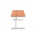 First Rectangular Cantilever Desk 1200x800x730mm BeechWhite KF803348 KF803348