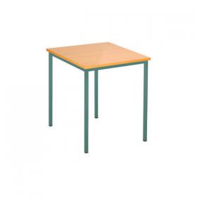 First Square Table 750x750x730mm Beech KF80337 KF80337