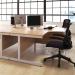 First Rectangular Cantilever Desk 1600x800x730mm Nova Oak/White KF803478 KF803478