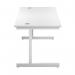 First Rectangular Cantilever Desk 1600x800x730mm WhiteWhite KF803485 KF803485