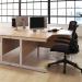 First Rectangular Cantilever Desk 1800x800x730mm Beech/White KF803522 KF803522