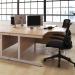 First Rectangular Cantilever Desk 1800x800x730mm White/White KF803546 KF803546