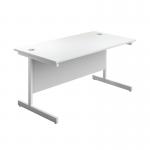 First Rectangular Cantilever Desk 1800x800x730mm WhiteWhite KF803546 KF803546