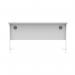 Astin Rectangular Single Upright Cantilever Desk 1400x600x730mm Arctic WhiteArctic White KF803587 KF803587