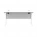 Astin Rectangular Single Upright Cantilever Desk 1400x600x730mm Arctic WhiteArctic White KF803587 KF803587