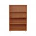 First 3 Shelf Wooden Bookcase 800x450x1200mm Beech KF803652 KF803652