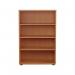 First 3 Shelf Wooden Bookcase 800x450x1200mm Beech KF803652 KF803652
