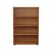 First 3 Shelf Wooden Bookcase 800x450x1200mm Nova Oak KF803669 KF803669