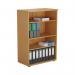 First 3 Shelf Wooden Bookcase 800x450x1200mm Nova Oak KF803669 KF803669