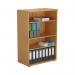 First 3 Shelf Wooden Bookcase 800x450x1200mm Nova Oak KF803669 KF803669