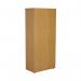 First 4 Shelf Wooden Bookcase 800x450x1800mm Nova Oak KF803720 KF803720