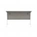 Astin Rectangular Single Upright Cantilever Desk 1200x800x730 Alaskan Grey OakArctic White KF803738 KF803738