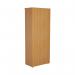 First 4 Shelf Wooden Bookcase 800x450x2000mm Beech KF803744 KF803744