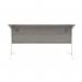 Astin Rectangular Single Upright Cantilever Desk 1400x800x730 Alaskan Grey OakArctic White KF803747 KF803747