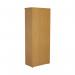 First 4 Shelf Wooden Bookcase 800x450x2000mm Nova Oak KF803751 KF803751