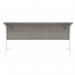Astin Rectangular Single Upright Cantilever Desk 1600x800x730 Alaskan Grey OakArctic White KF803767 KF803767