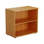 First 1 Shelf Wooden Bookcase 800x450x700mm Beech KF803775 KF803775