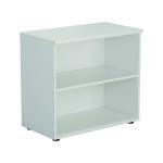 First 1 Shelf Wooden Bookcase 800x450x700mm White KF803799 KF803799