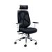 Arista Stealth High Back Chair Headrest Adjustable Arms Black/White KF80382 KF80382