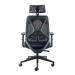 Jemini Stealth Operator Chair with Height Adjustable Arms Black KF80386 KF80386