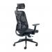 Jemini Stealth Operator Chair with Height Adjustable Arms Black KF80386 KF80386