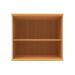 Astin Bookcase 1 Shelf 800x400x730mm Norwegian Beech KF803927 KF803927