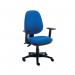 Astin Nesta Operator Chair with Adjustable Arms 590x900x1050mm Royal Blue KF803947 KF803947