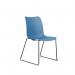 Jemini Flexi Skid Chair Blue KF80395 KF80395