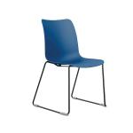 Jemini Flexi Skid Chair Blue KF80395 KF80395