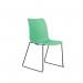 Jemini Flexi Skid Chair Green KF80396 KF80396